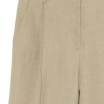 Pantaloni con pieghe stirate in verde Antonelli - donna 