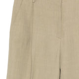 Pantaloni con pieghe stirate in verde Antonelli - donna 