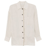 Camicia con frange in grigio Antonelli - donna 