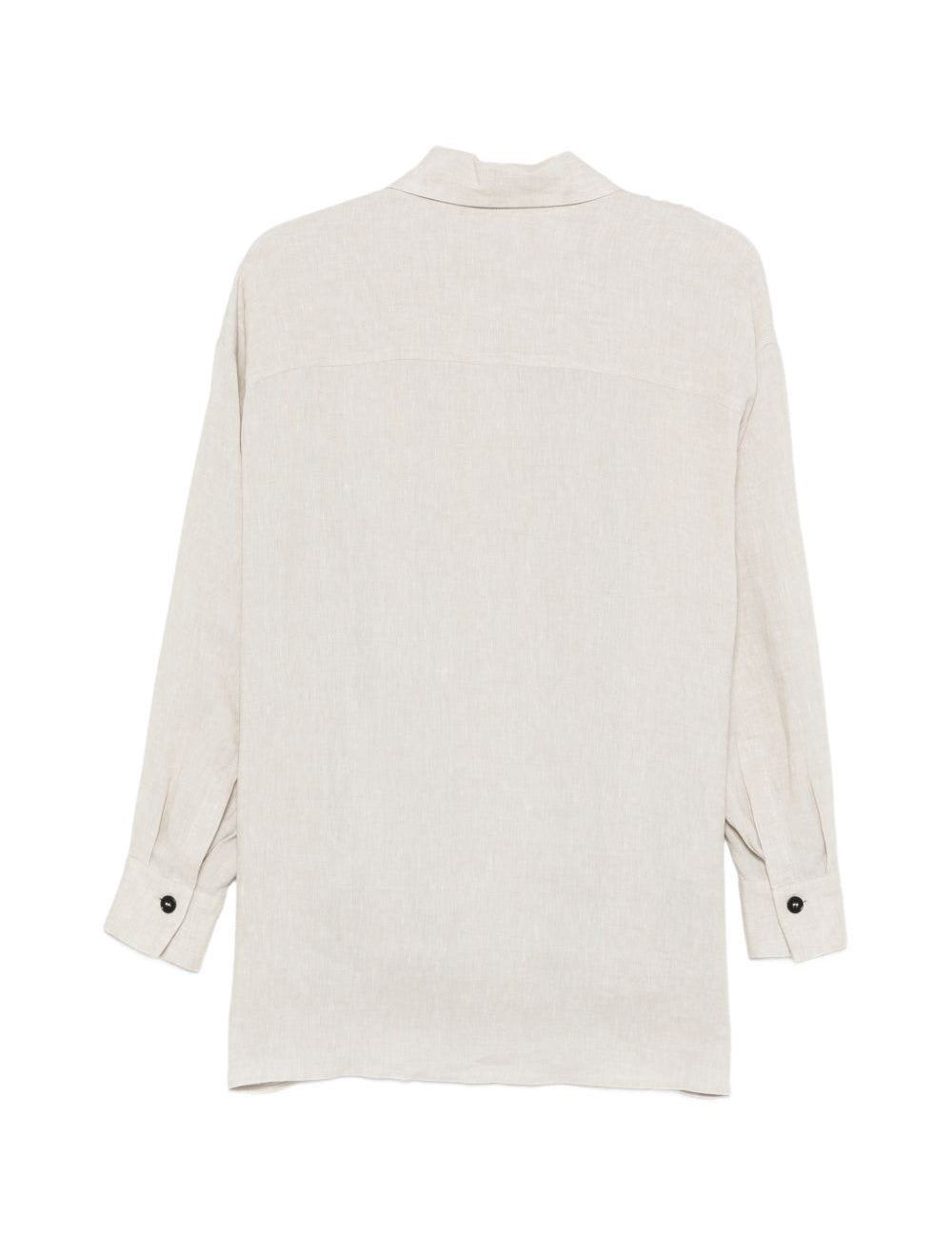 Camicia con frange in grigio Antonelli - donna 
