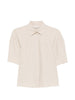 Camicia a maniche corte in beige Antonelli - donna
