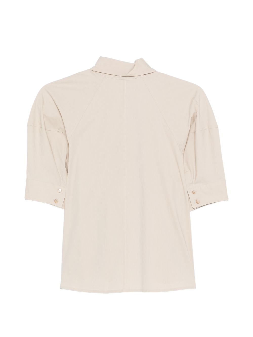 Camicia a maniche corte in beige Antonelli - donna 