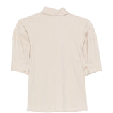 Camicia a maniche corte in beige Antonelli - donna 