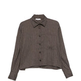 Camicia a righe in marrone Antonelli - donna 