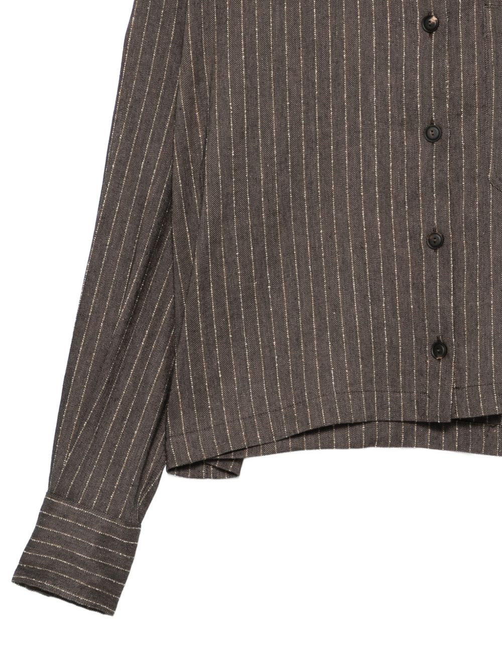 Camicia a righe in marrone Antonelli - donna 