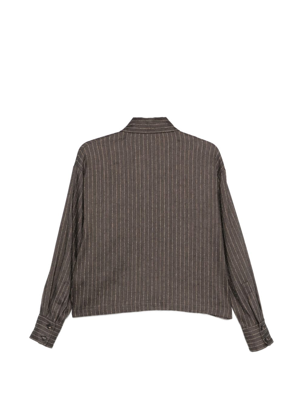 Camicia a righe in marrone Antonelli - donna 