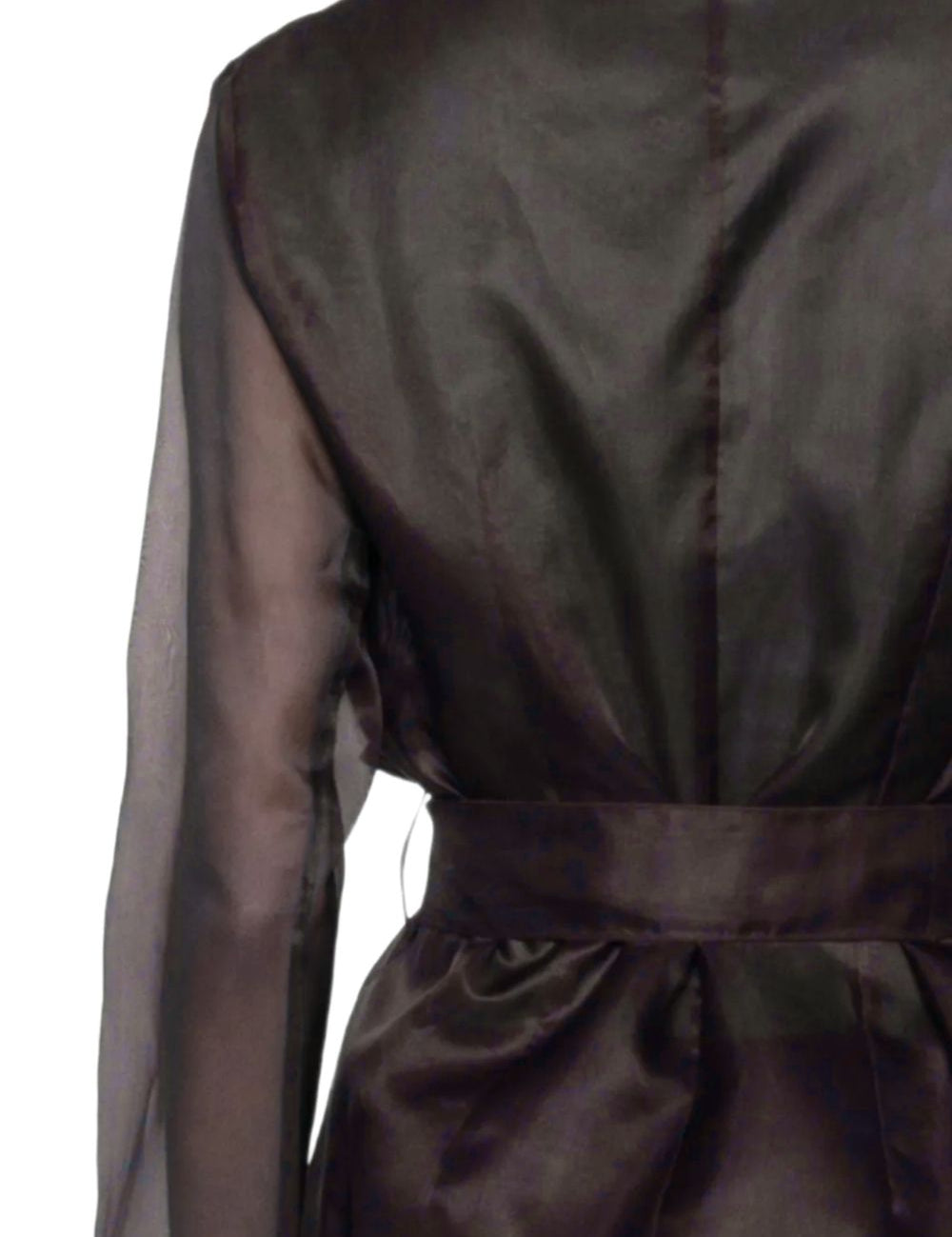 Giacca kimono in marrone scuro Antonelli - donna 