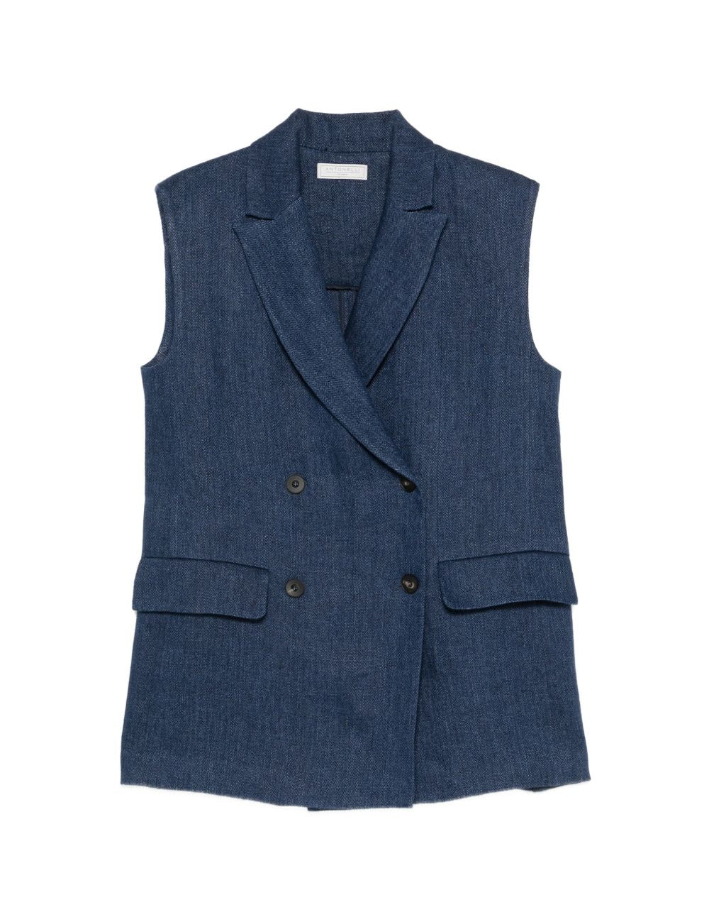 Gilet doppiopetto in blu Antonelli - donna 
