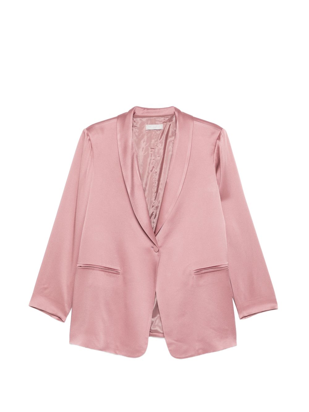 Giacca monopetto satinata in rosa Antonelli - donna 