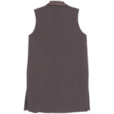 Gilet con collo a sciallo in viola Antonelli - donna 