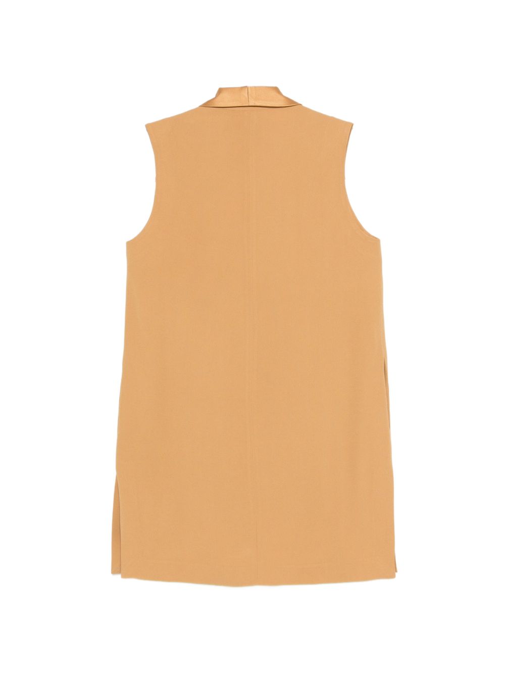 Gilet con collo a sciallo in giallo Antonelli - donna 