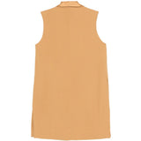 Gilet con collo a sciallo in giallo Antonelli - donna 