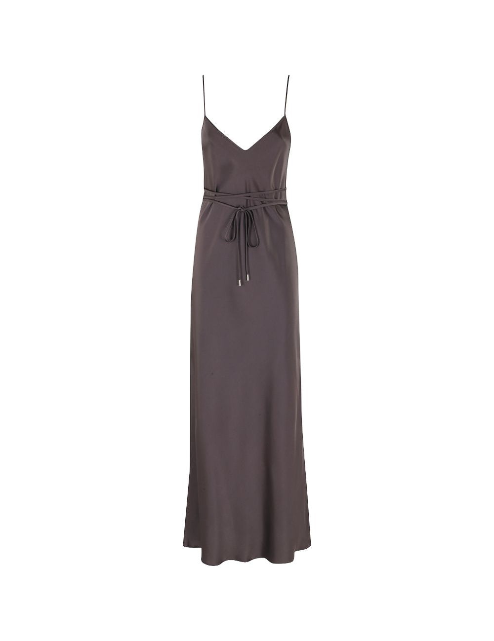 Abito midi con effetto satinato lukas in viola Antonelli - donna 