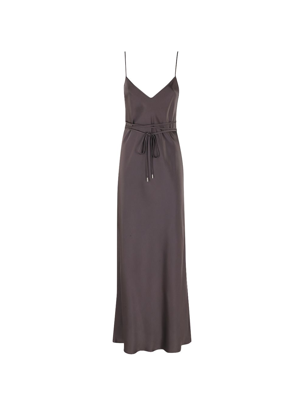 Abito midi con effetto satinato lukas in viola Antonelli - donna 
