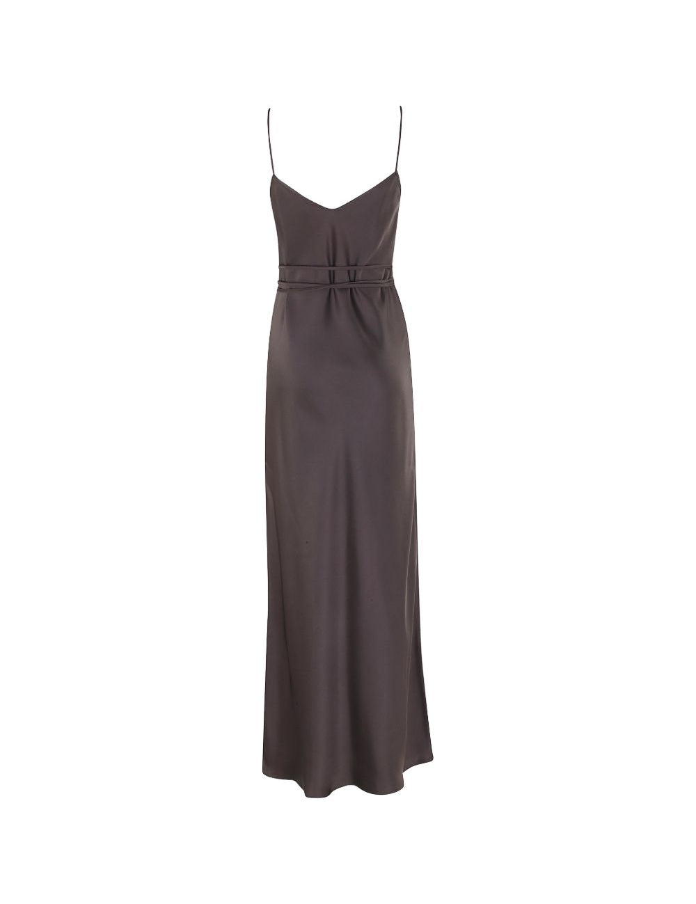 Abito midi con effetto satinato lukas in viola Antonelli - donna 