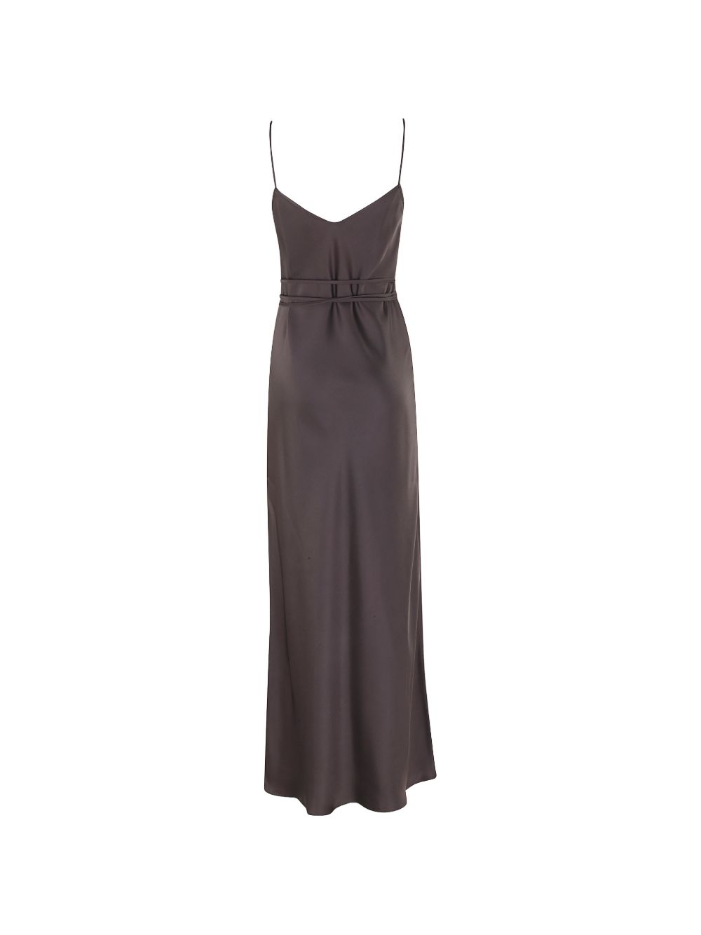 Abito midi con effetto satinato lukas in viola Antonelli - donna 