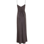 Abito midi con effetto satinato lukas in viola Antonelli - donna 