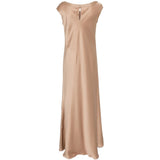 Abito lungo Maxwell decorato con paillettes in beige Antonelli - donna 
