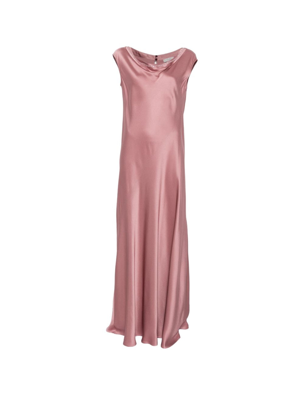 Abito lungo Maxwell decorato con paillettes in rosa Antonelli - donna 