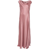 Abito lungo Maxwell decorato con paillettes in rosa Antonelli - donna 