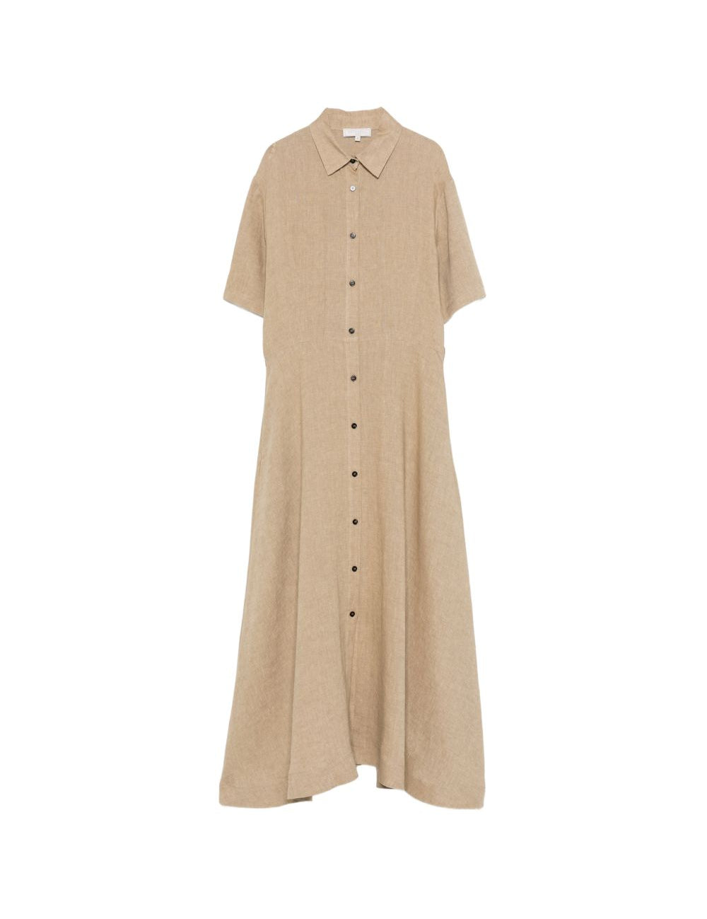 Abito midi con bottoni in marrone Antonelli - donna 