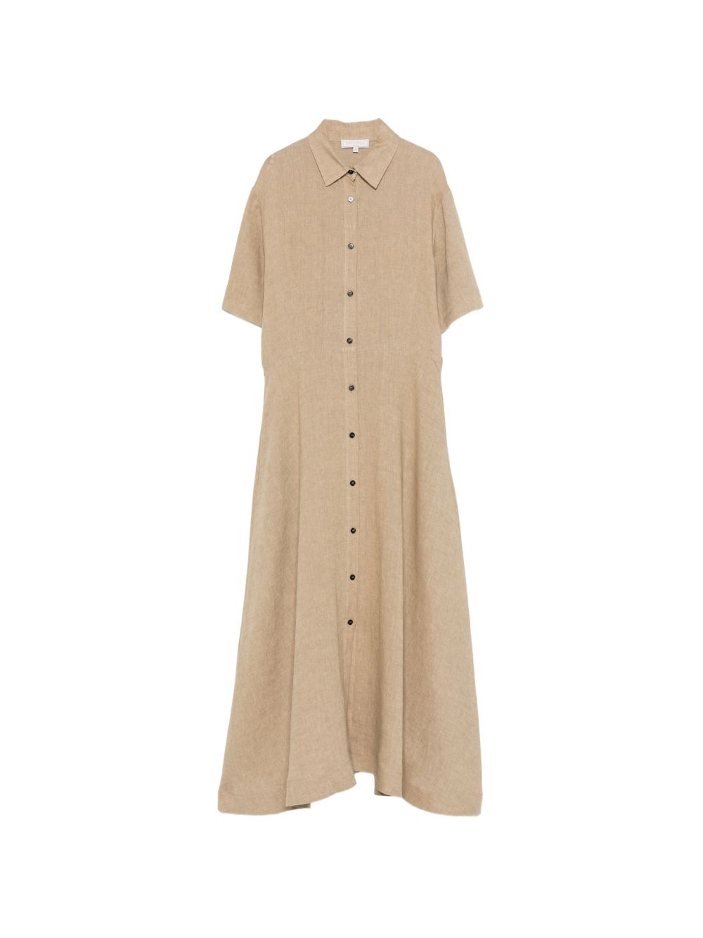 Abito midi con bottoni in marrone Antonelli - donna 