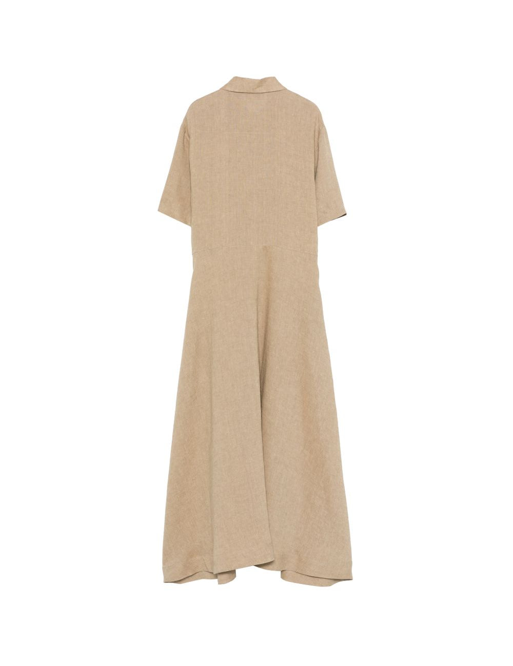 Abito midi con bottoni in marrone Antonelli - donna 