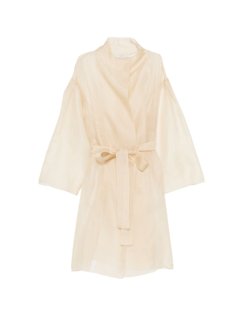Abito trasparente con cintura gustav in beige Antonelli - donna 