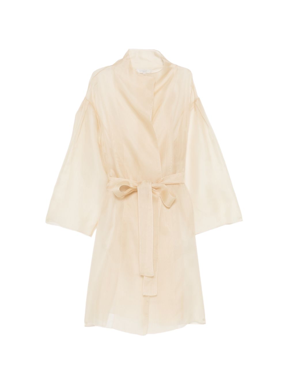 Abito trasparente con cintura gustav in beige Antonelli - donna 