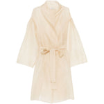Abito trasparente con cintura gustav in beige Antonelli - donna 