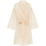 Abito trasparente con cintura gustav in beige Antonelli - donna 