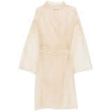 Abito trasparente con cintura gustav in beige Antonelli - donna 