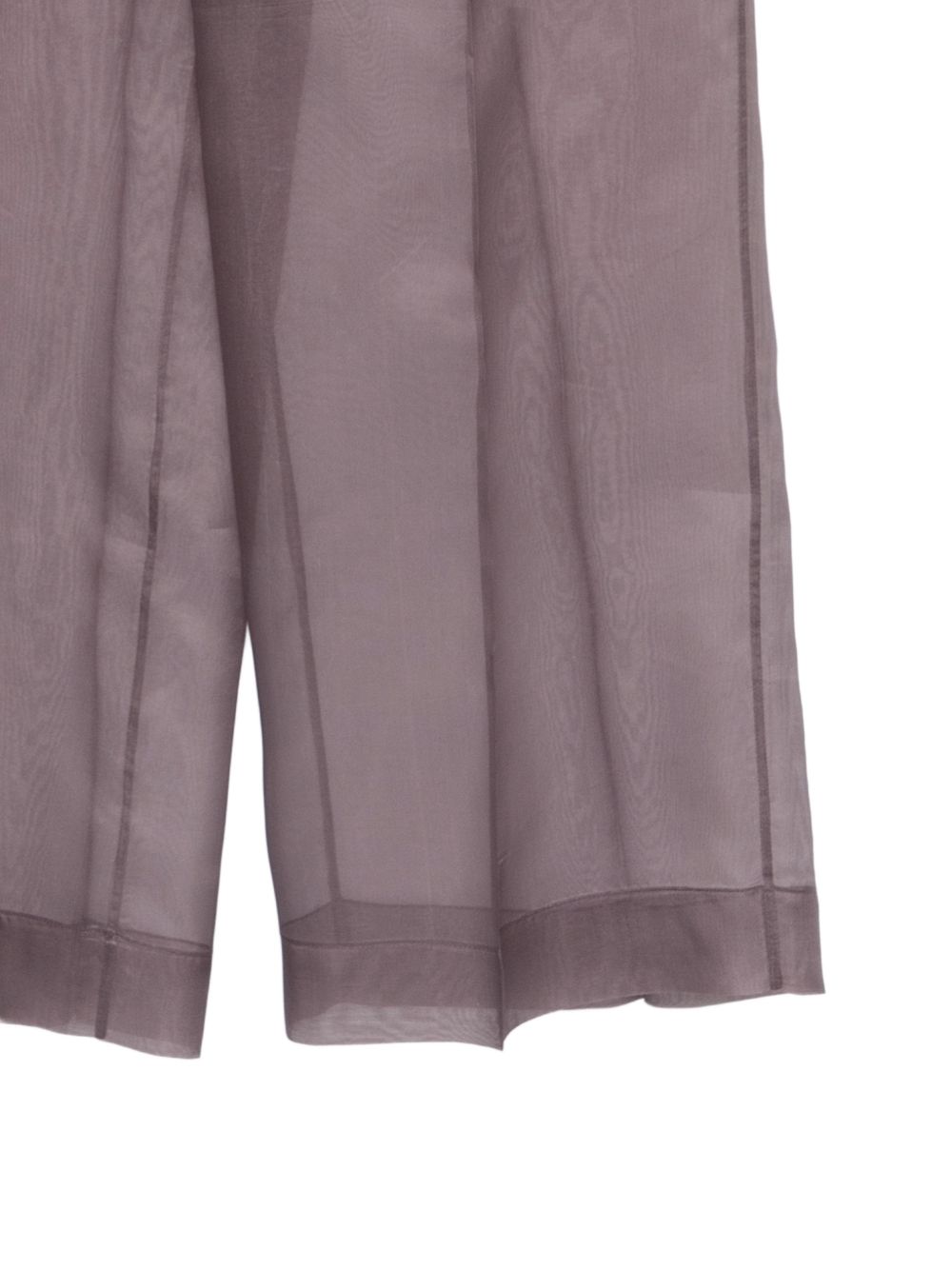 Pantaloni trasparenti a gamba larga in viola Antonelli - donna 