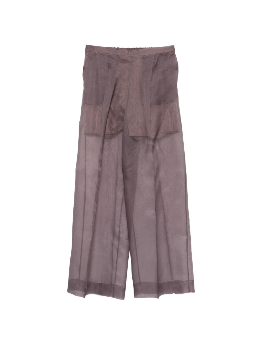 Pantaloni trasparenti a gamba larga in viola Antonelli - donna 