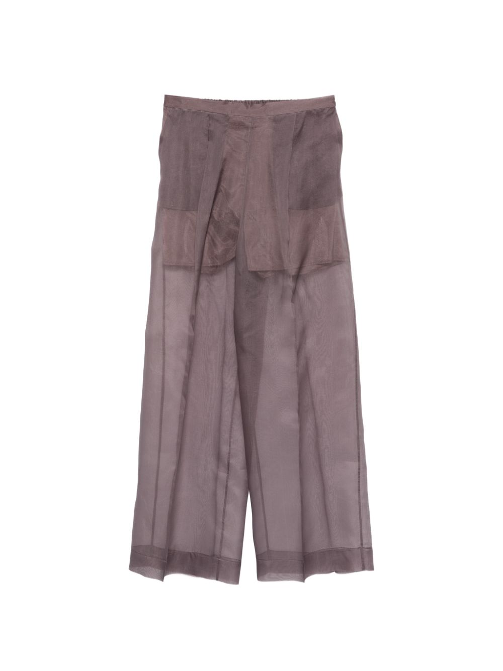 Pantaloni trasparenti a gamba larga in viola Antonelli - donna 