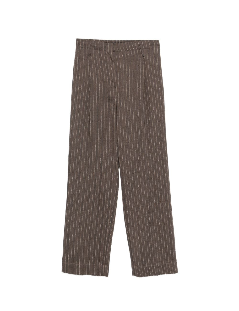 Pantaloni a righe in marrone Antonelli - donna 