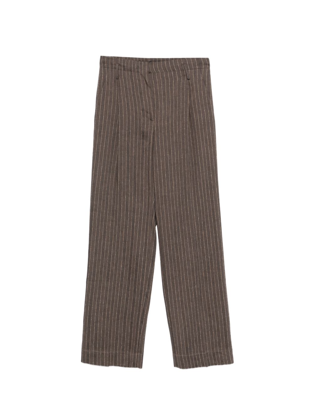 Pantaloni a righe in marrone Antonelli - donna 