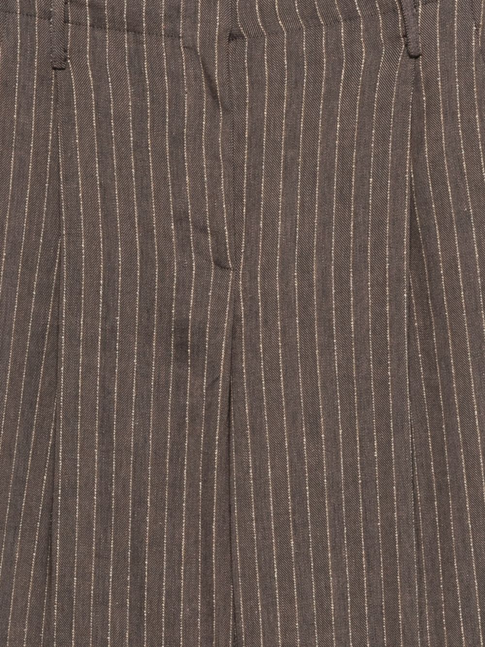 Pantaloni a righe in marrone Antonelli - donna 