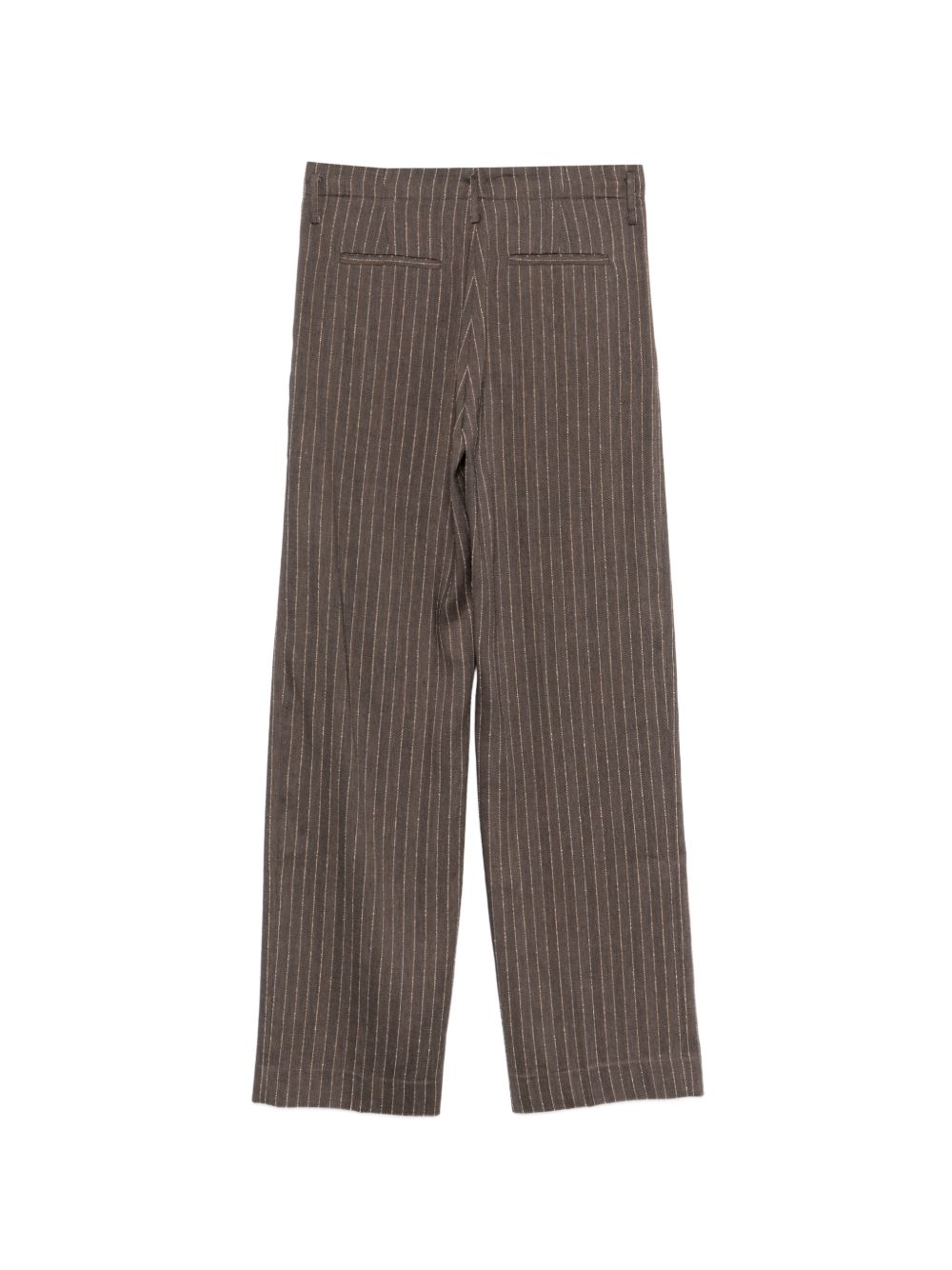 Pantaloni a righe in marrone Antonelli - donna 