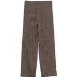 Pantaloni a righe in marrone Antonelli - donna 