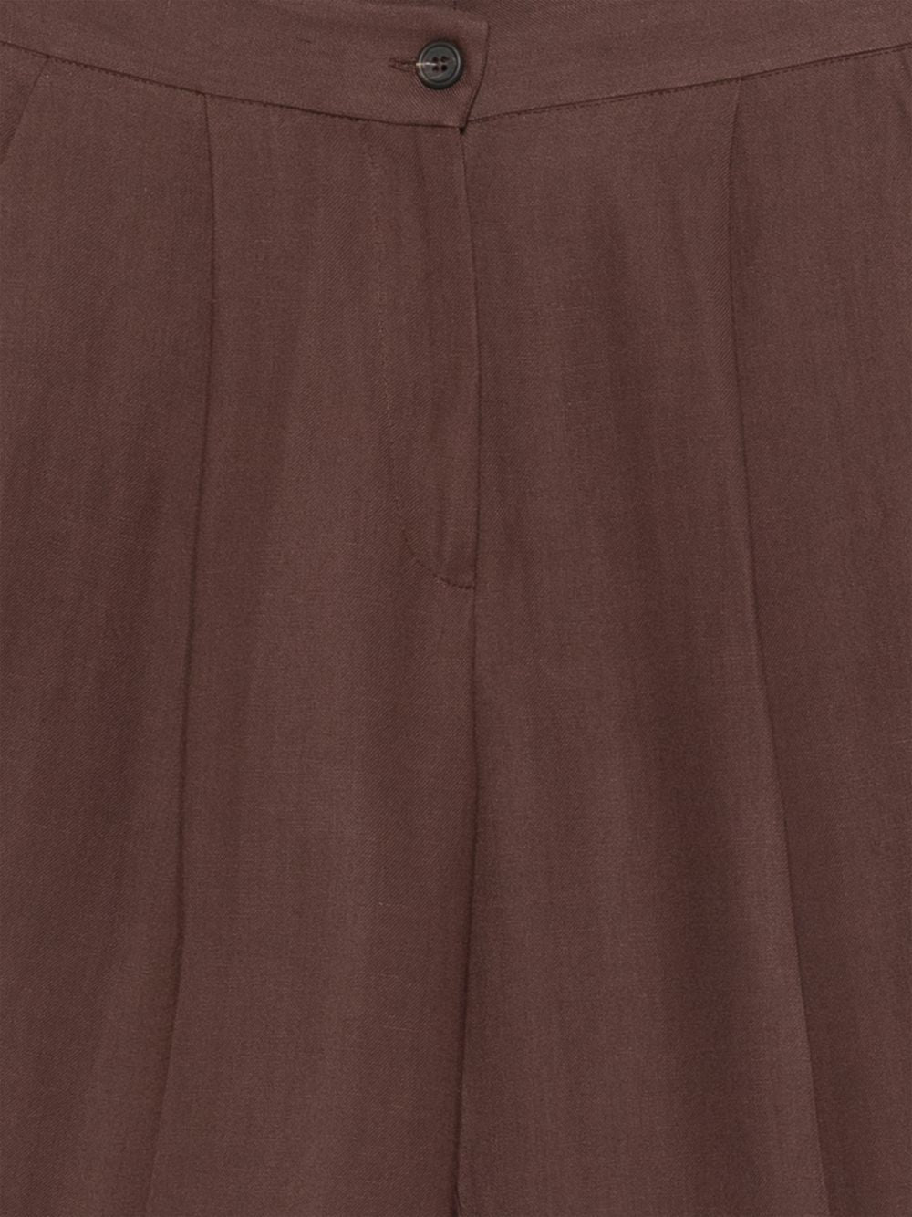 Shorts con bottoni in marrone Antonelli - donna 