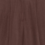 Shorts con bottoni in marrone Antonelli - donna 