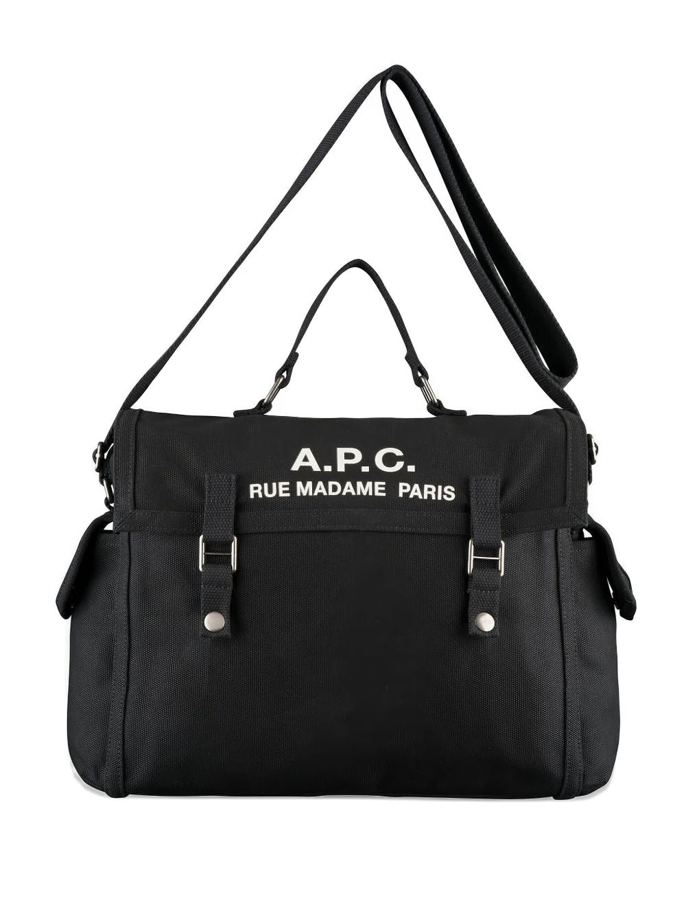 Borsa a tracolla con stampa in nero A.P.C. - unisex 