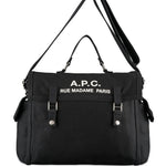 Borsa a tracolla con stampa in nero A.P.C. - unisex 