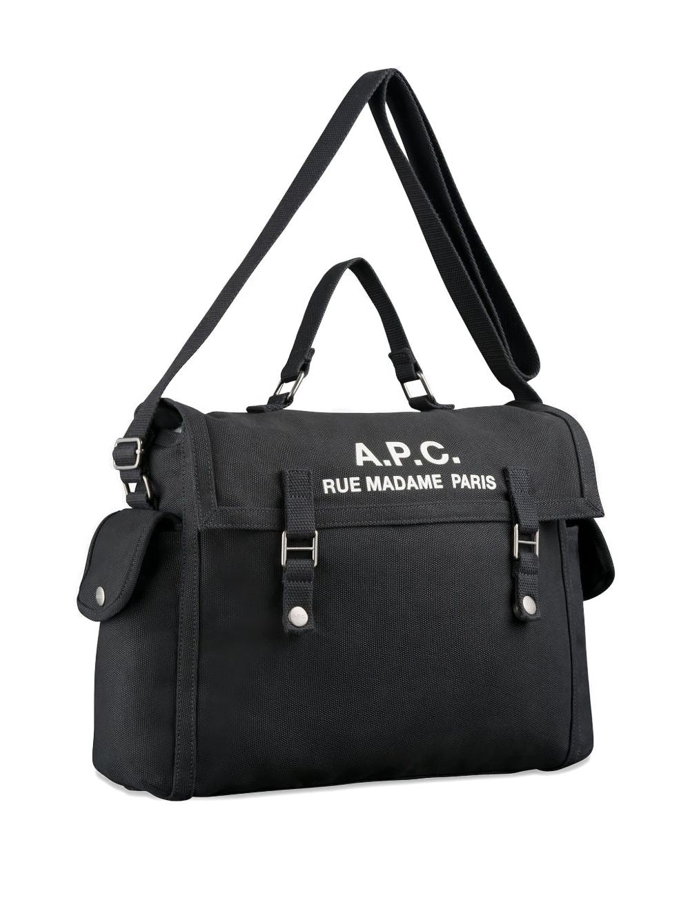 Borsa a tracolla con stampa in nero A.P.C. - unisex 