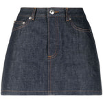 Gonna midi denim in blu A.P.C. - donna 
