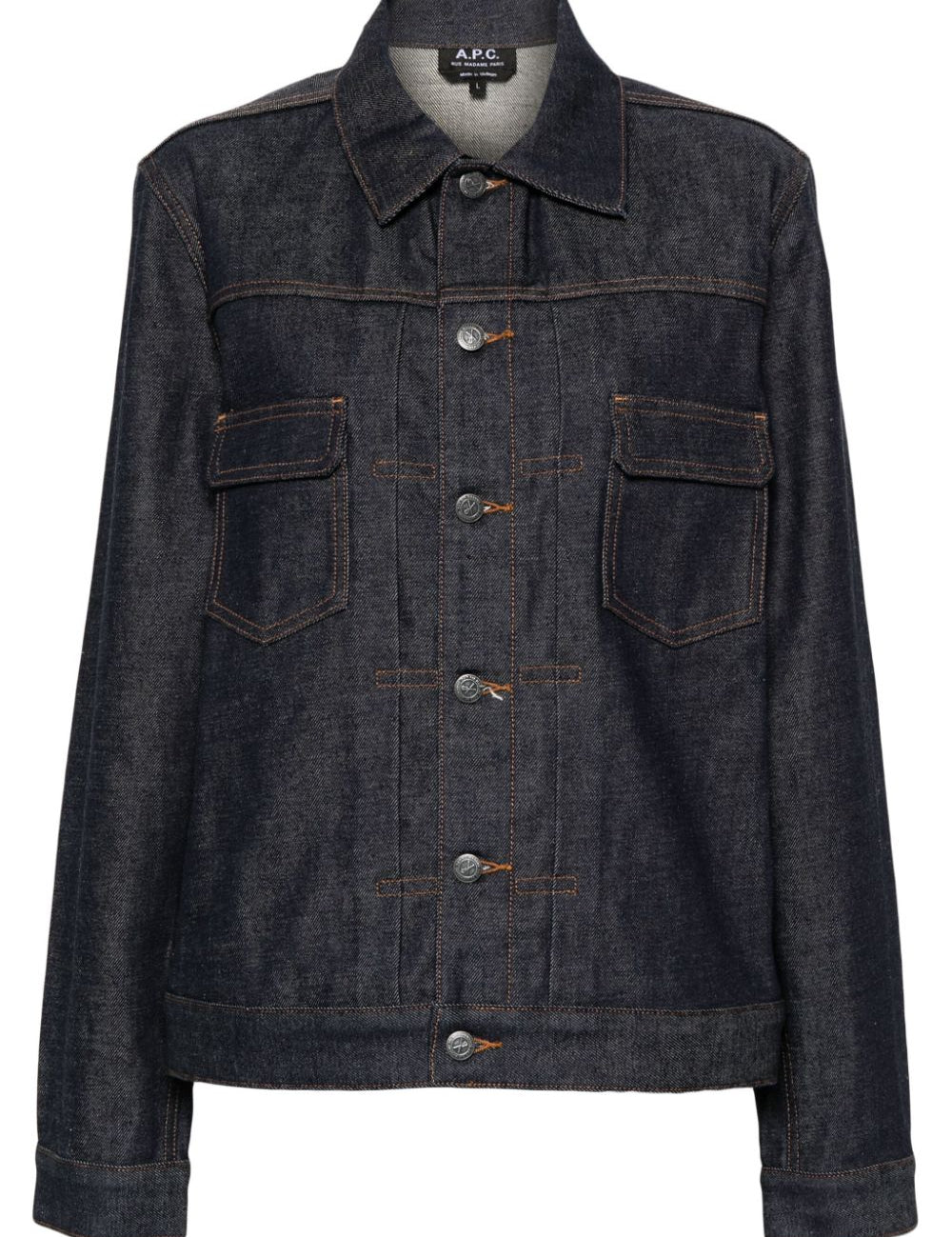 Giacca in denim blu A.P.C. - donna 