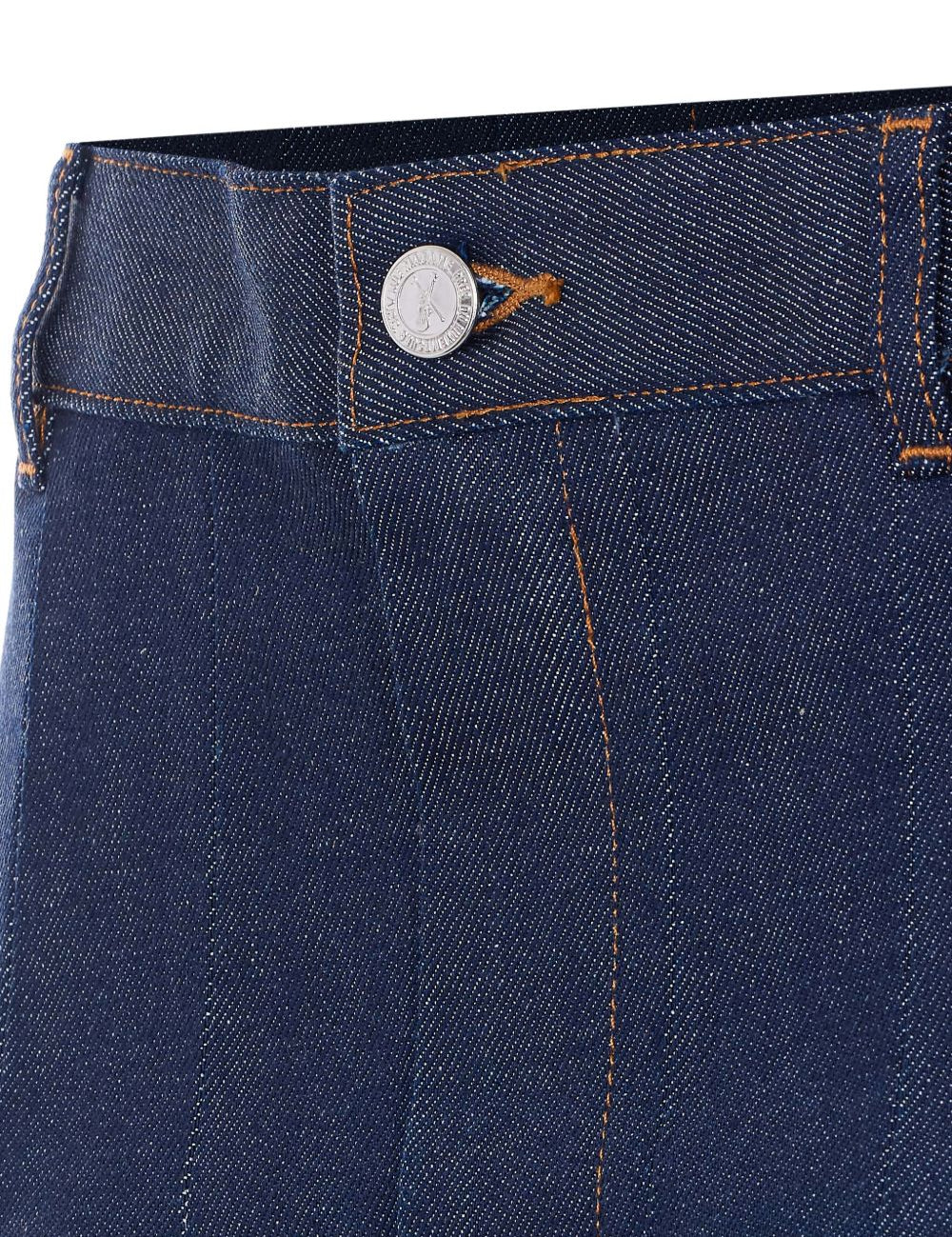 Minigonna con pieghe in blu A.P.C. - donna 