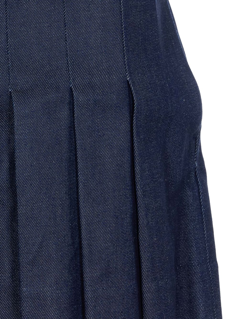 Minigonna con pieghe in blu A.P.C. - donna 