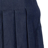 Minigonna con pieghe in blu A.P.C. - donna 